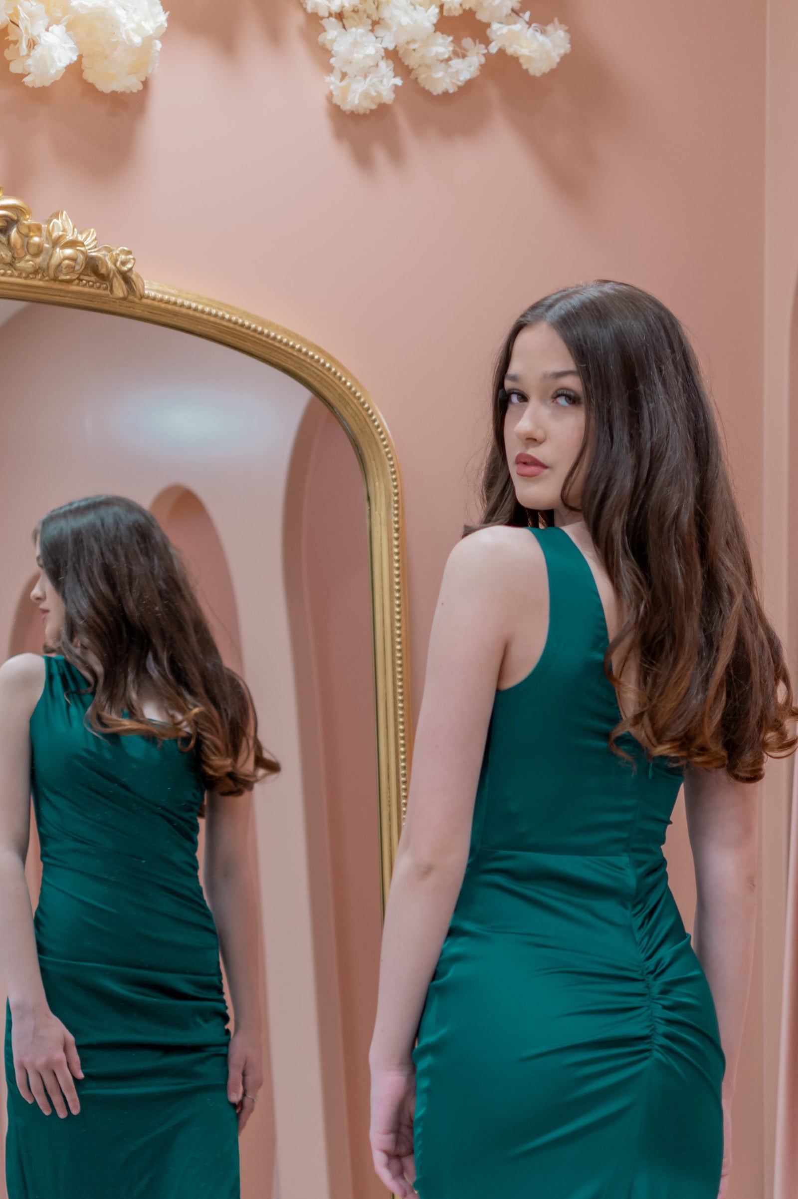 Hollywood Star Dress - Green