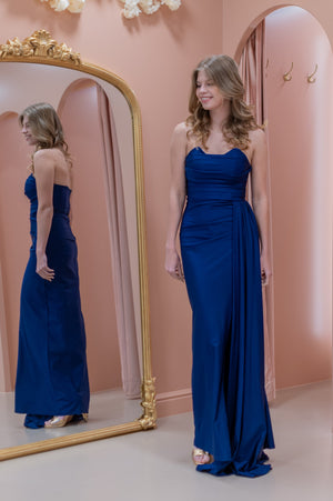 Pose Dress - Navy