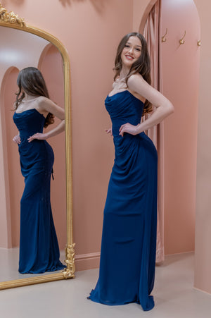 Paris Dress - Navy