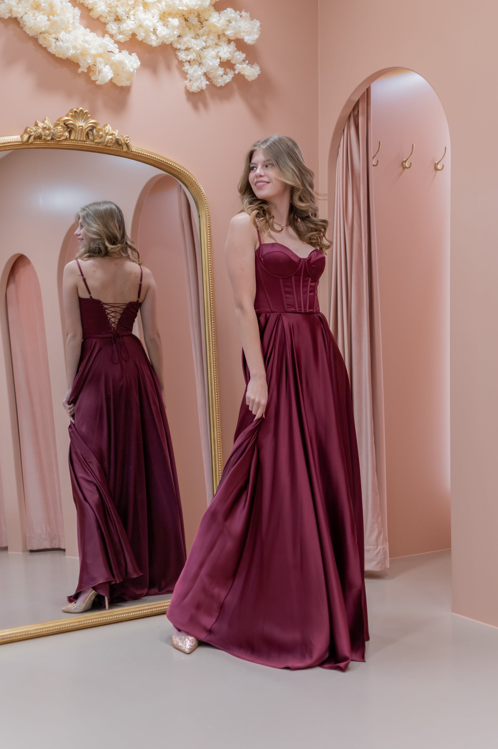 Dreamy Dress - Bordeaux