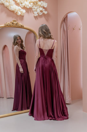Dreamy Dress - Bordeaux