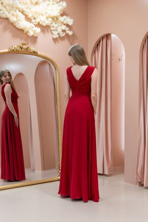 In Fashion Dress - Cherry Red