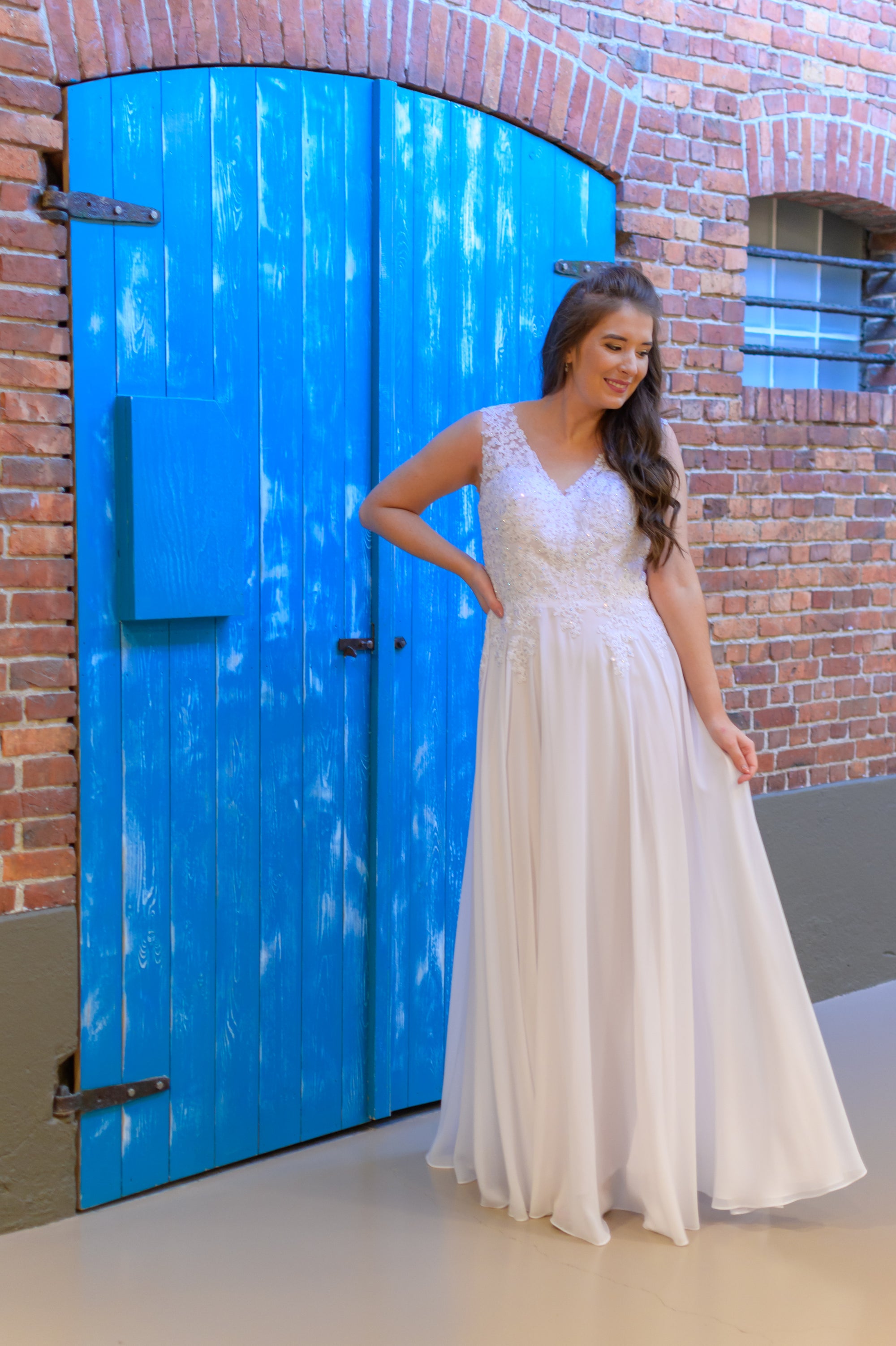 Romantic Sparkle Dress - White
