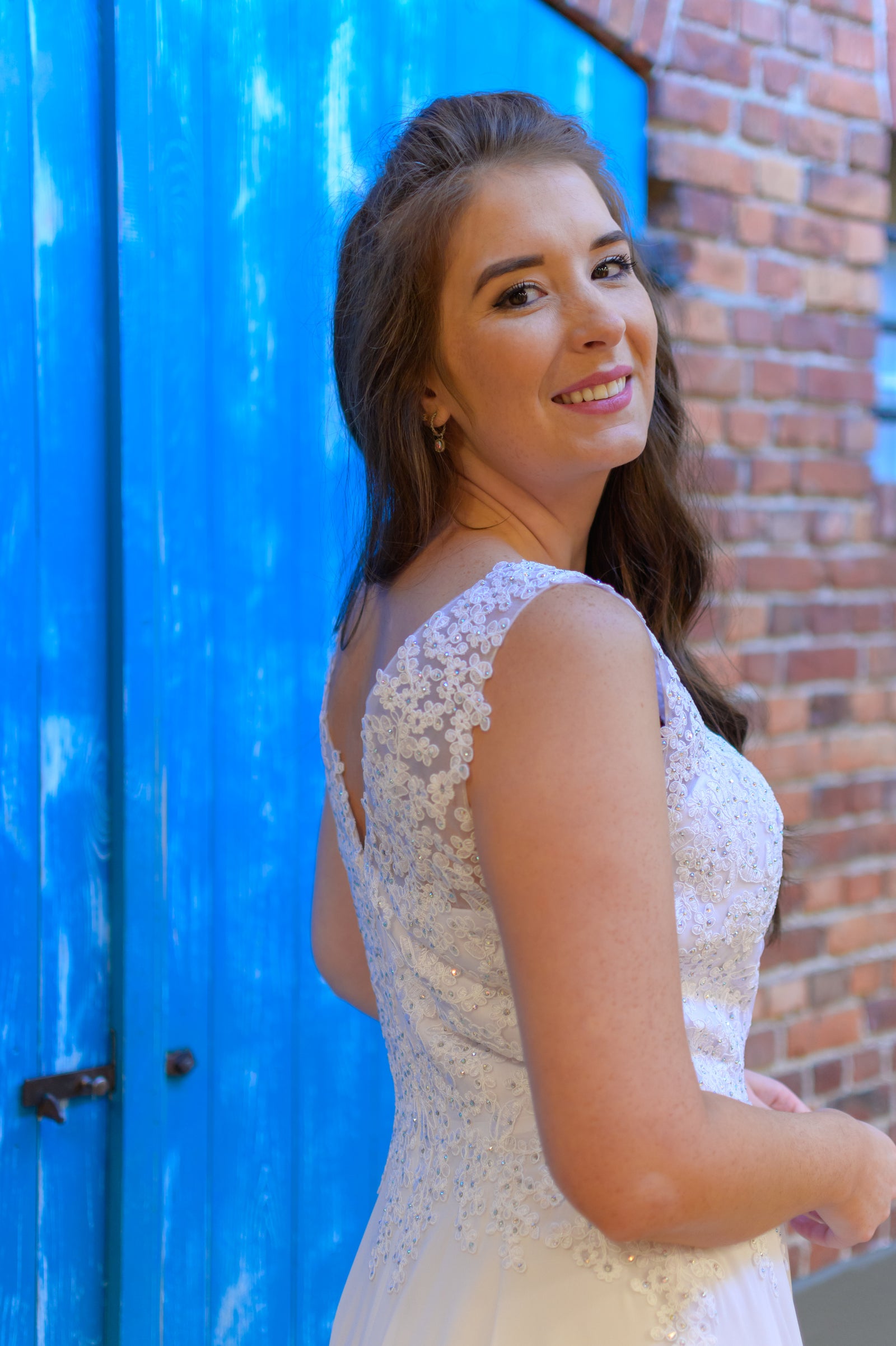 Romantic Sparkle Dress - White