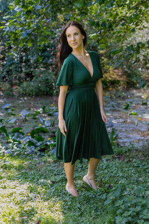 Elegant Vibe Dress - Green