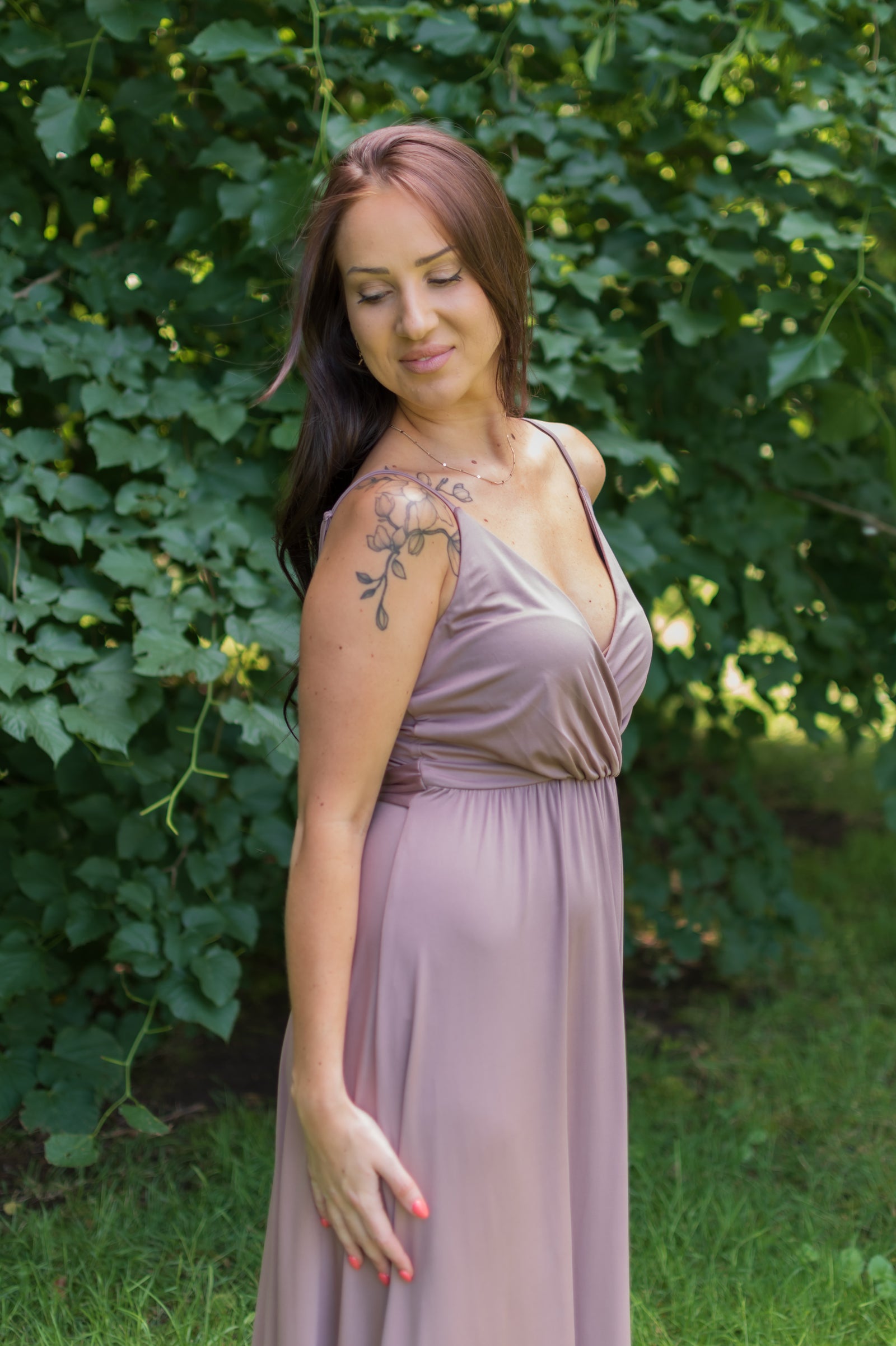Lovely Dress - Mauve