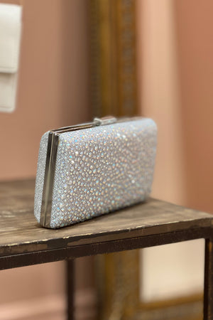 Drama Clutch - Silver