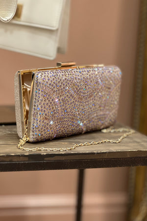 Roaring Clutch - Champagne Pink