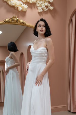 Toulouse Wedding Dress - White