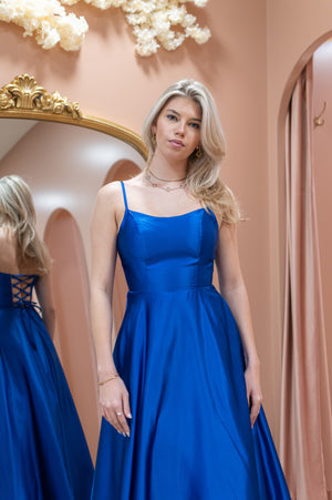 Dance Dress - Bright Blue