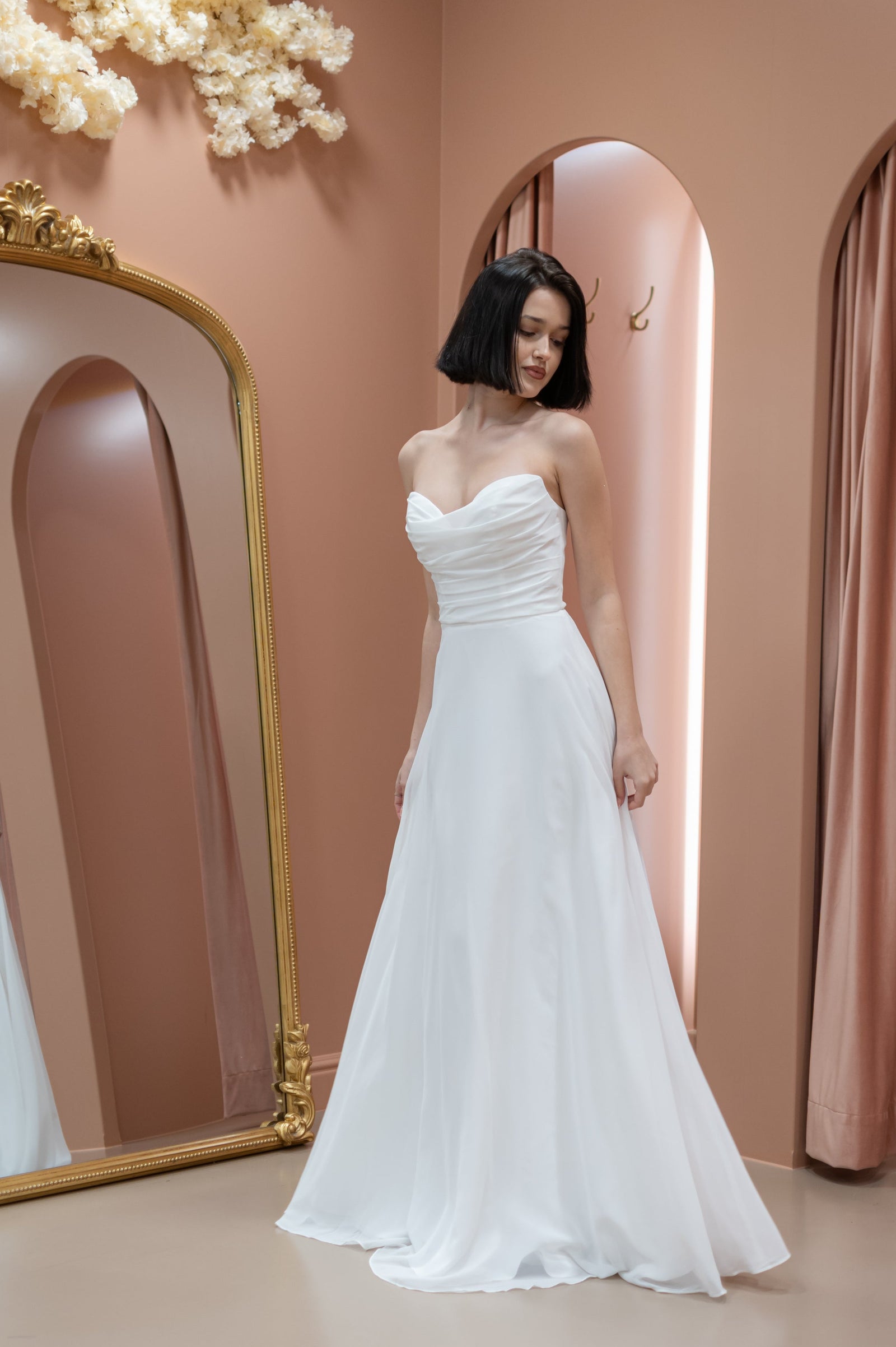 Toulouse Wedding Dress - White