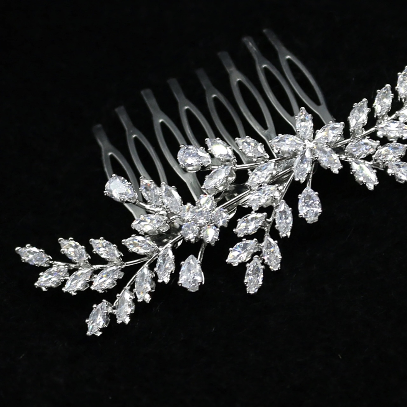 Luxe Hair Comb - Silver