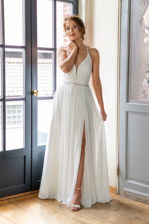 Jaw Dropping Dress - White