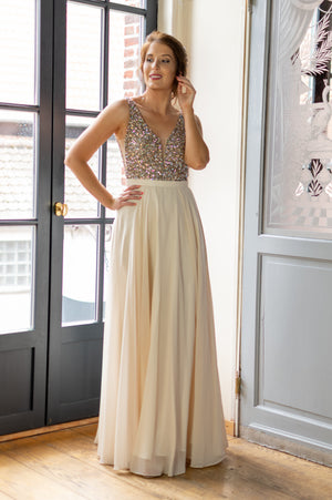 Hopes & Dreams Dress - Champagne