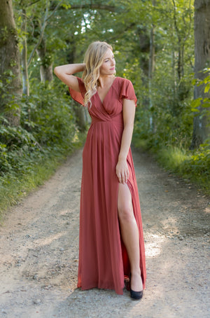 In Love Dress - Rust