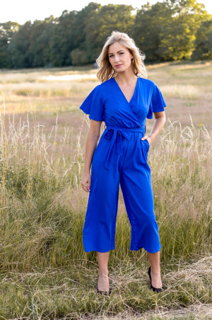 Joy Jumpsuit -  Bright Blue (alleen online te koop, niet in de winkel)