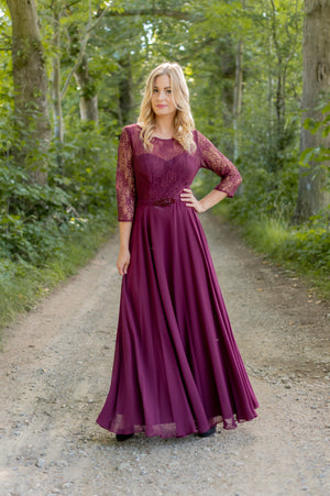 Honoured Dress - Bordeaux