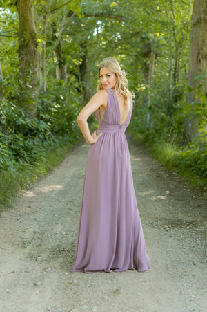 Goddess Dress - Mauve