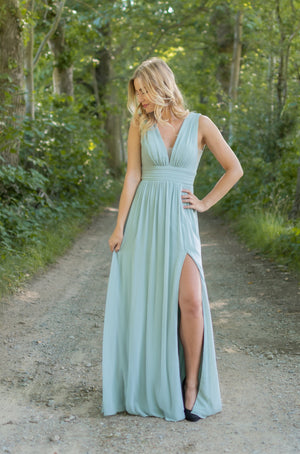 Goddess Dress - Sage Mint Green