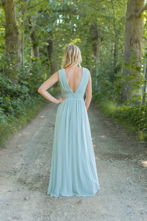 Goddess Dress - Sage Mint Green