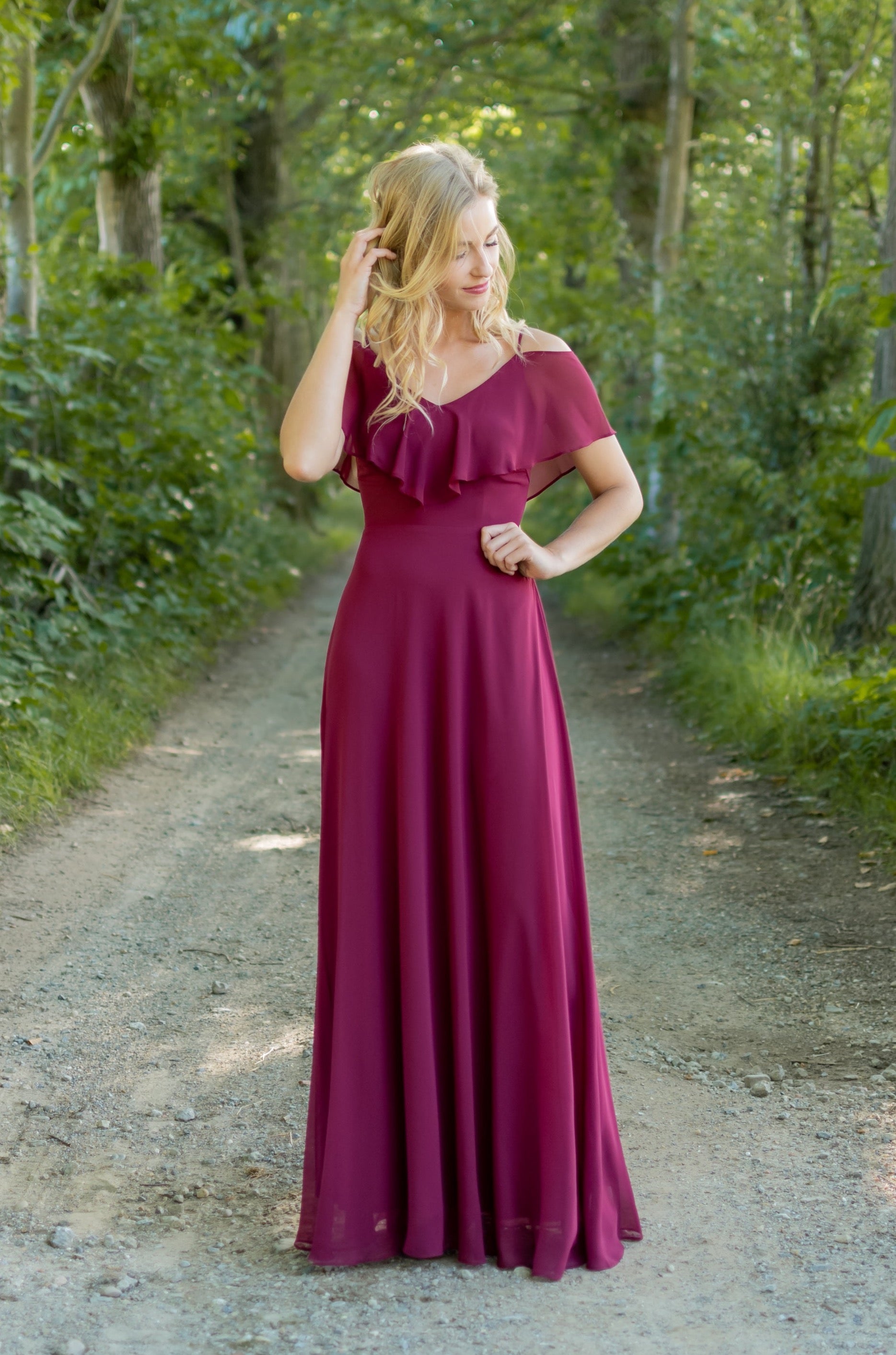 Beautiful Dress - Bordeaux