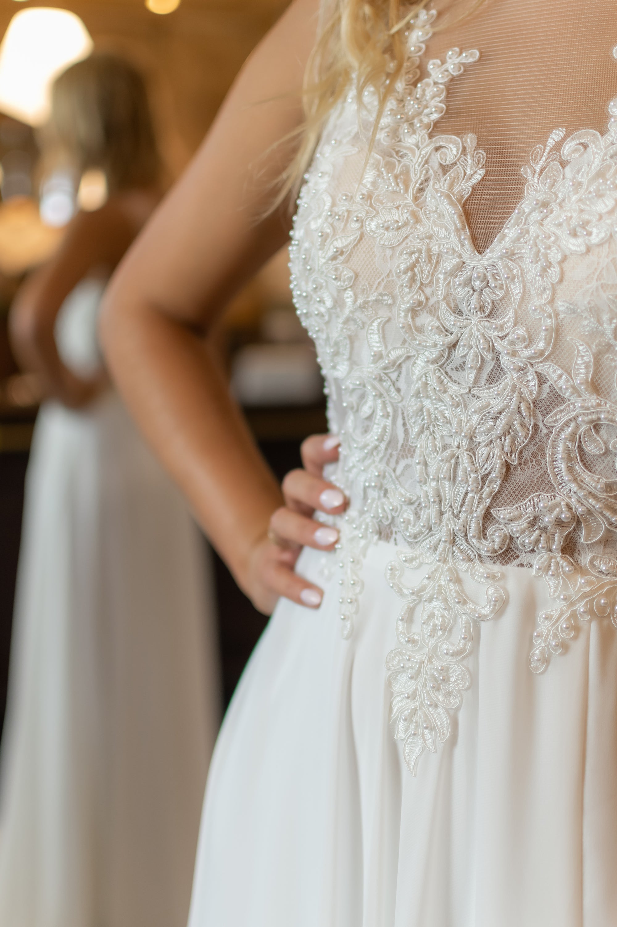 A Touch Of Magic Dress - White