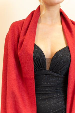 Wrap Around Sjaal - Cerise Red
