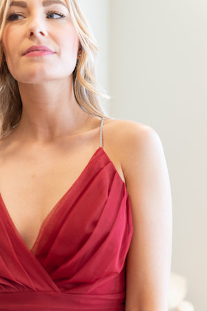Jewel Dress - Bordeaux