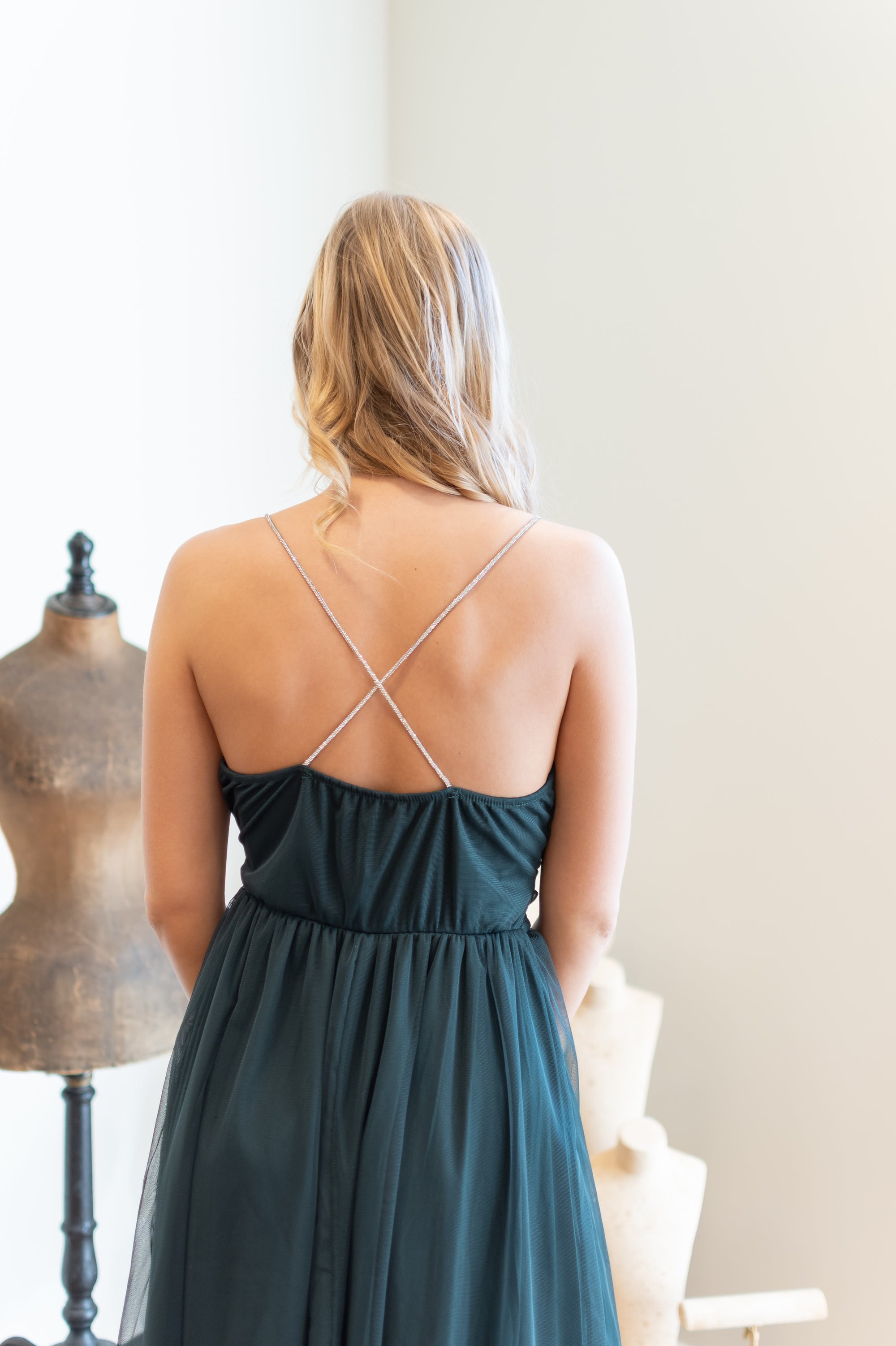 Jewel Dress - Green (alleen online te koop, niet in de winkel)