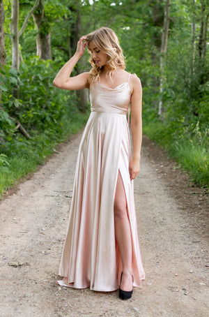 Shine Dress - Old Pink