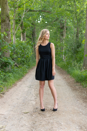 Bow Dress - Black