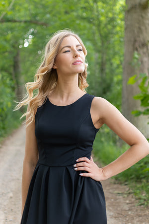 Bow Dress - Black