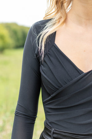 Elvira Bodysuit- Black (alleen online te koop, niet in de winkel)