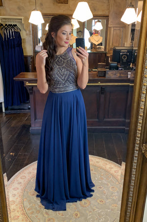 Exclusive Dress - Navy (alleen online te koop, niet in de winkel)