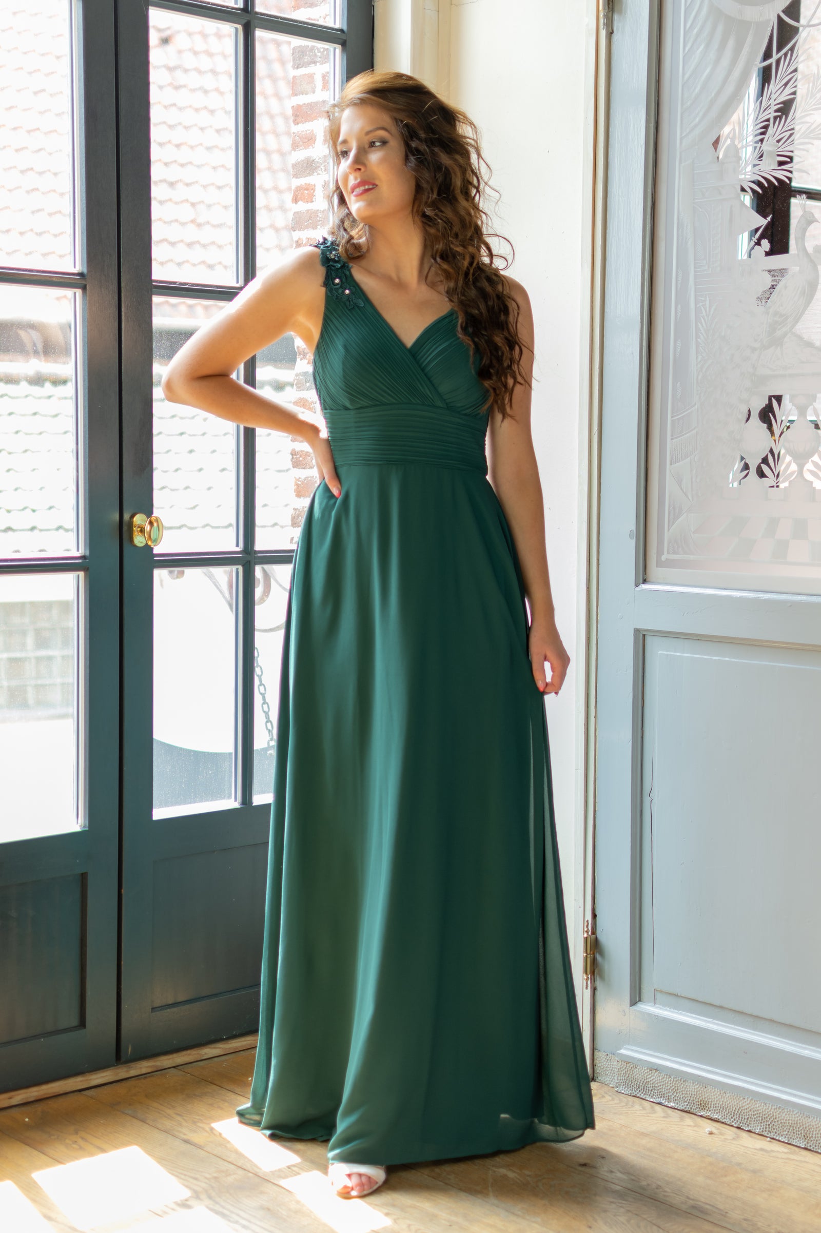 Catch The Bouquet Dress - Green