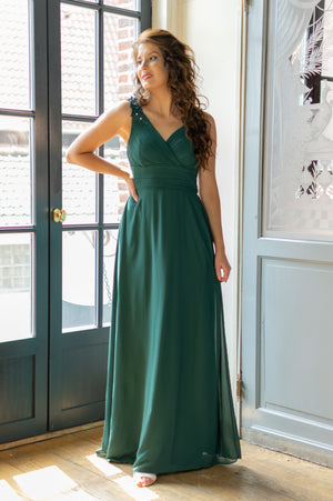 Catch The Bouquet Dress - Green