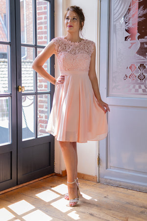 Love & Lace Dress - Pink