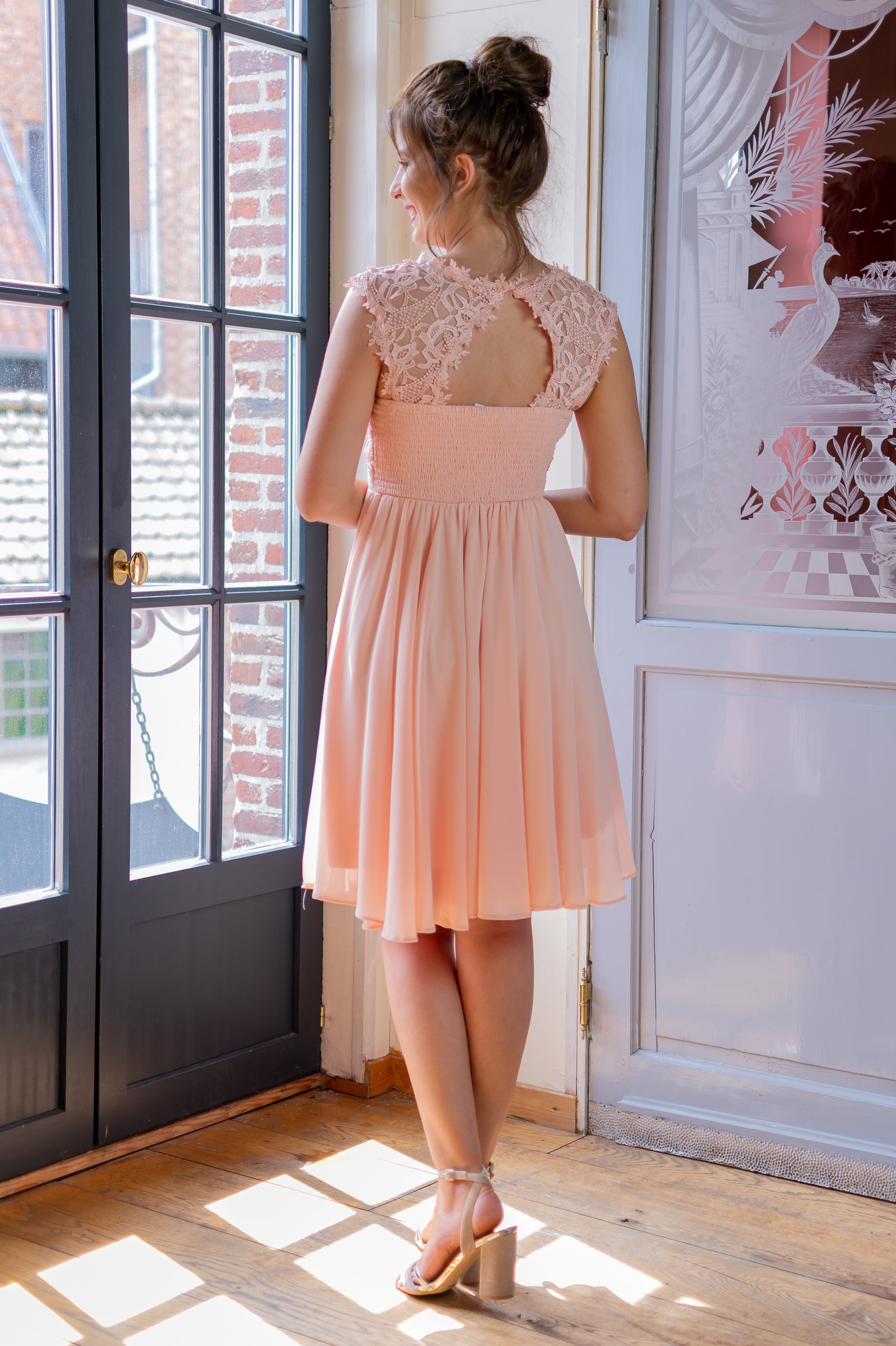 Love & Lace Dress - Pink