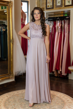Dreamy Dress - Taupe (alleen online te koop, niet in de winkel)