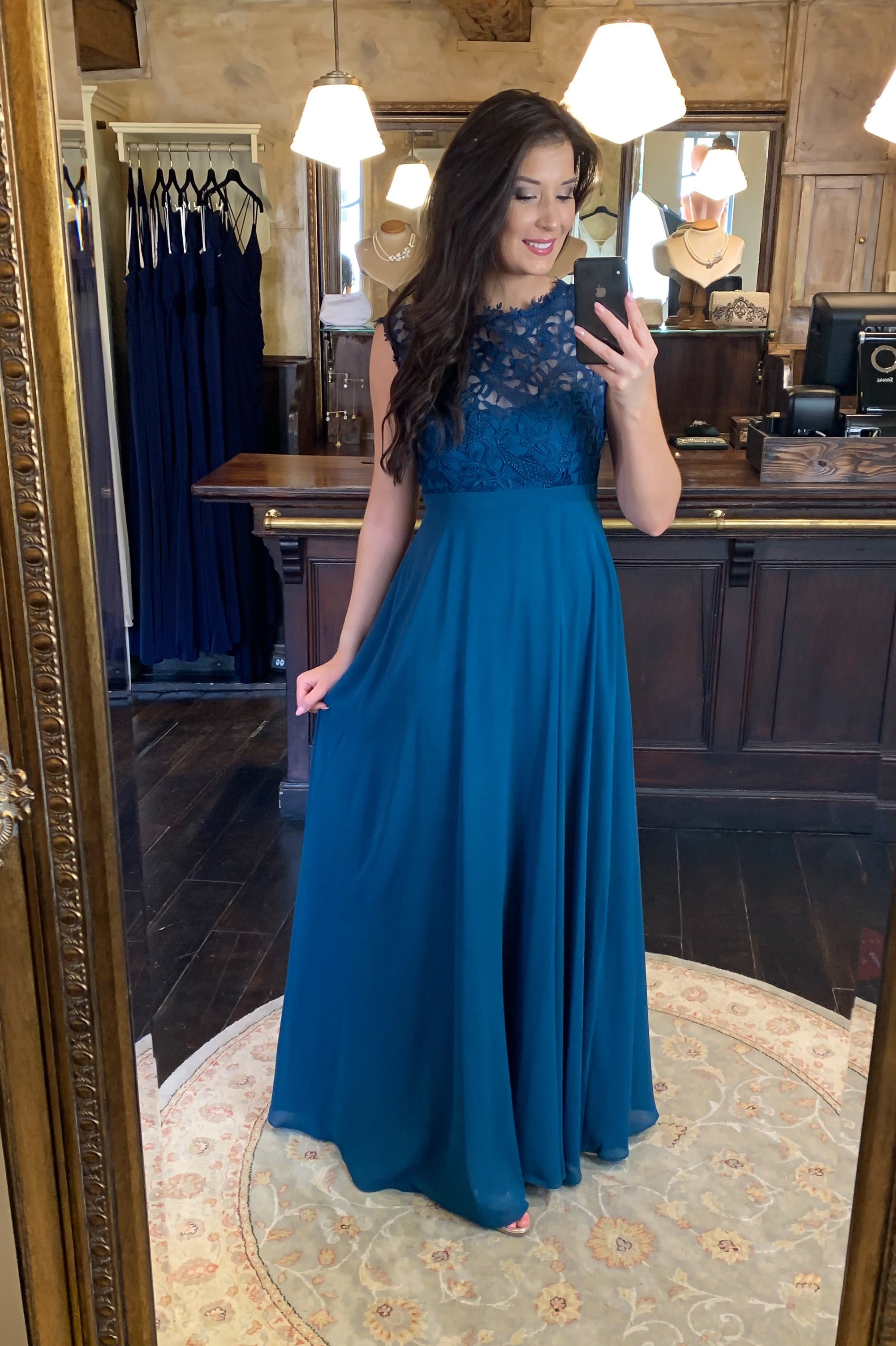Dreamy Dress -  Oil Blue