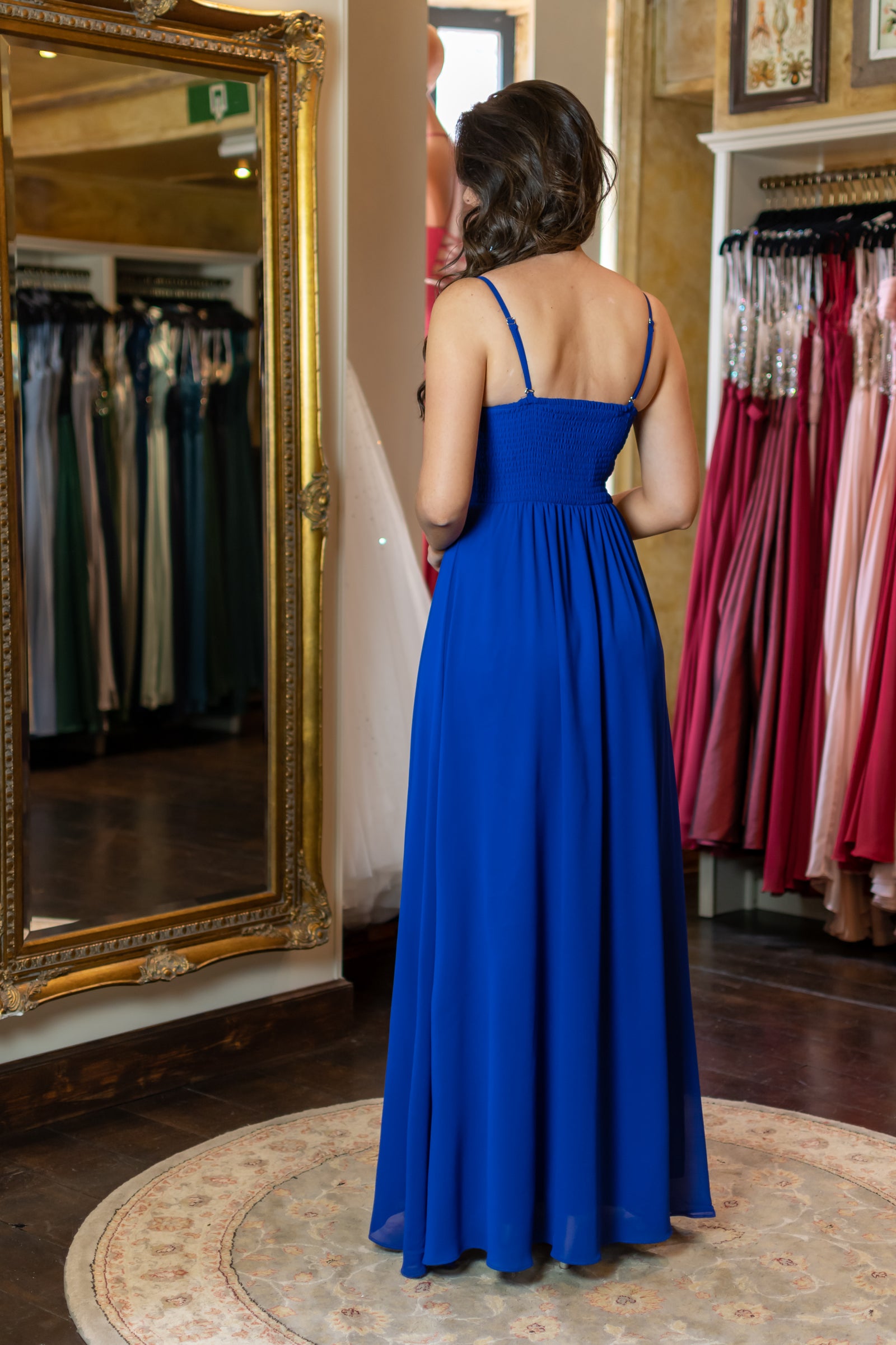 Fall In Love Dress - Bright Blue