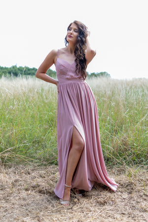 Fall In Love Dress - Old Pink