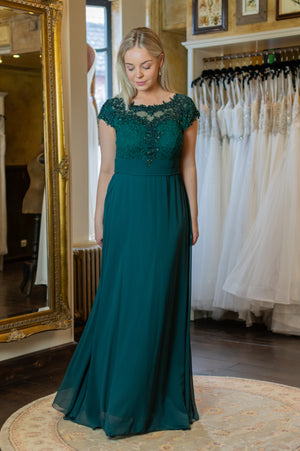 Charming Dress - Green Queen Size