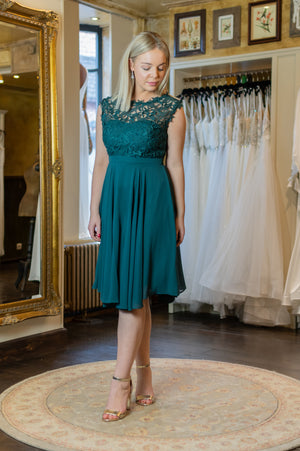 Love & Lace Dress - Green (alleen online te koop, niet in de winkel)