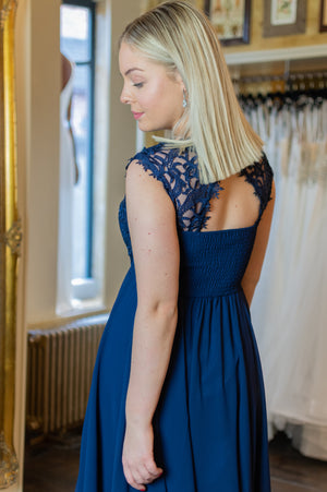 Love & Lace Dress - Navy