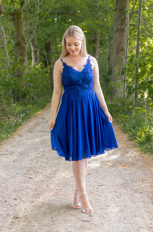 Precious Dress - Bright Blue