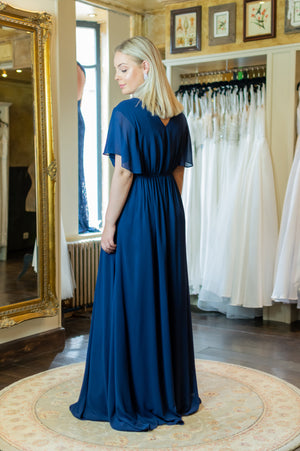 Perfect Evening Dress - Navy Queen Size