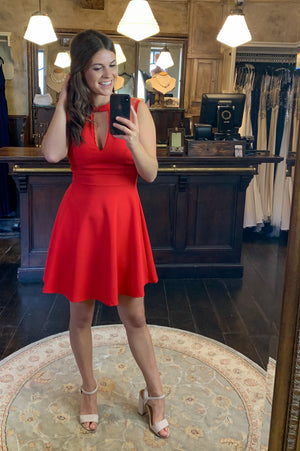Date Night Dress - Red