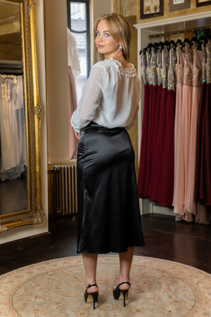 Shiny Skirt - Black (alleen online te koop, niet in de winkel)