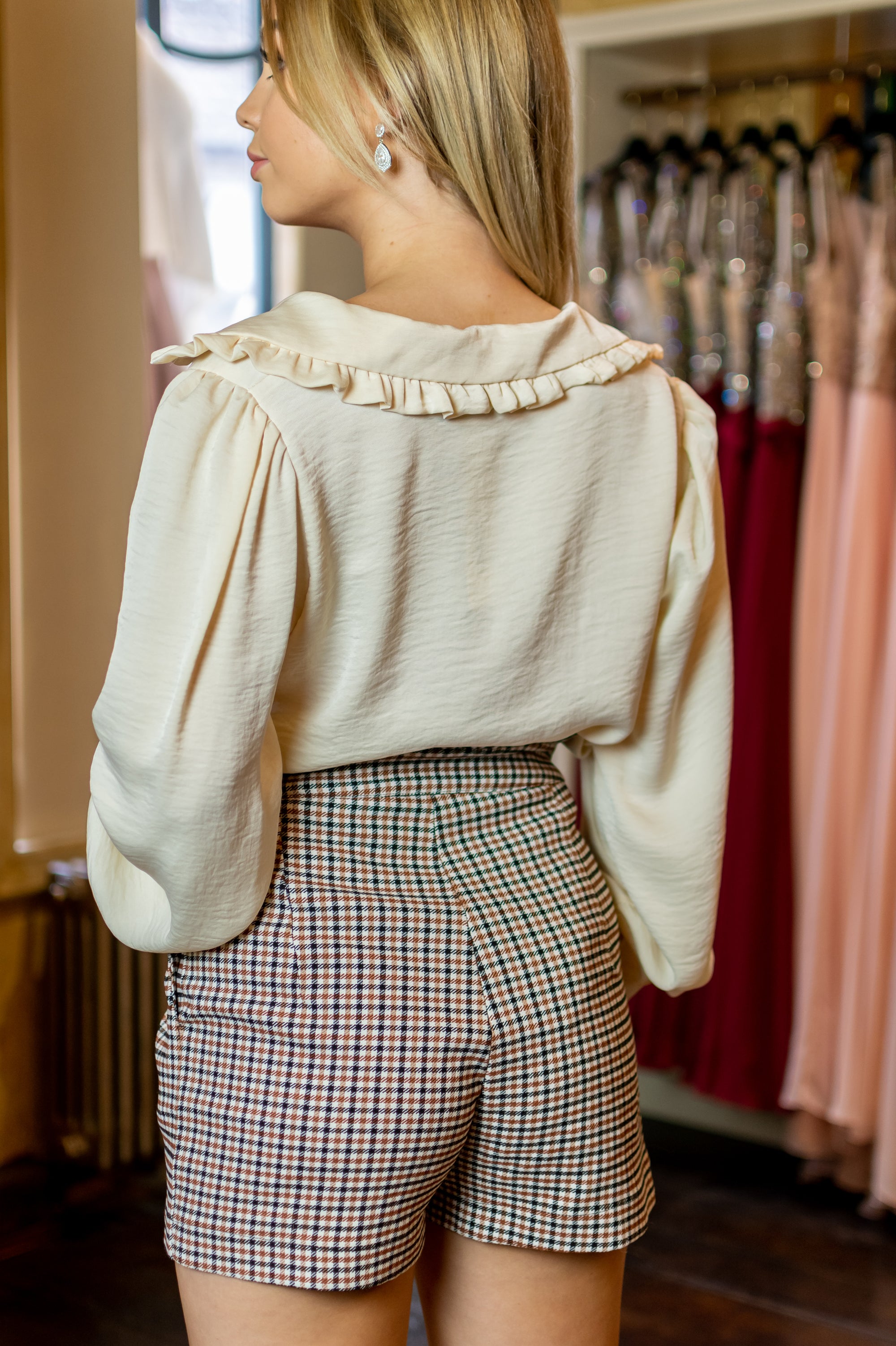 College Shirt - Cream
